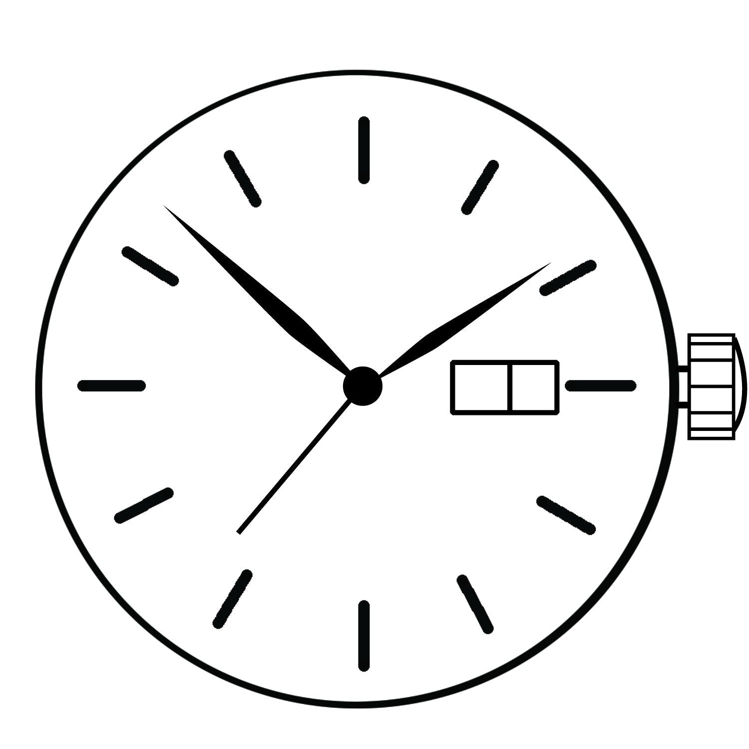 Hattori VX83 Japan Quartz Movement Ht. 4.85MM